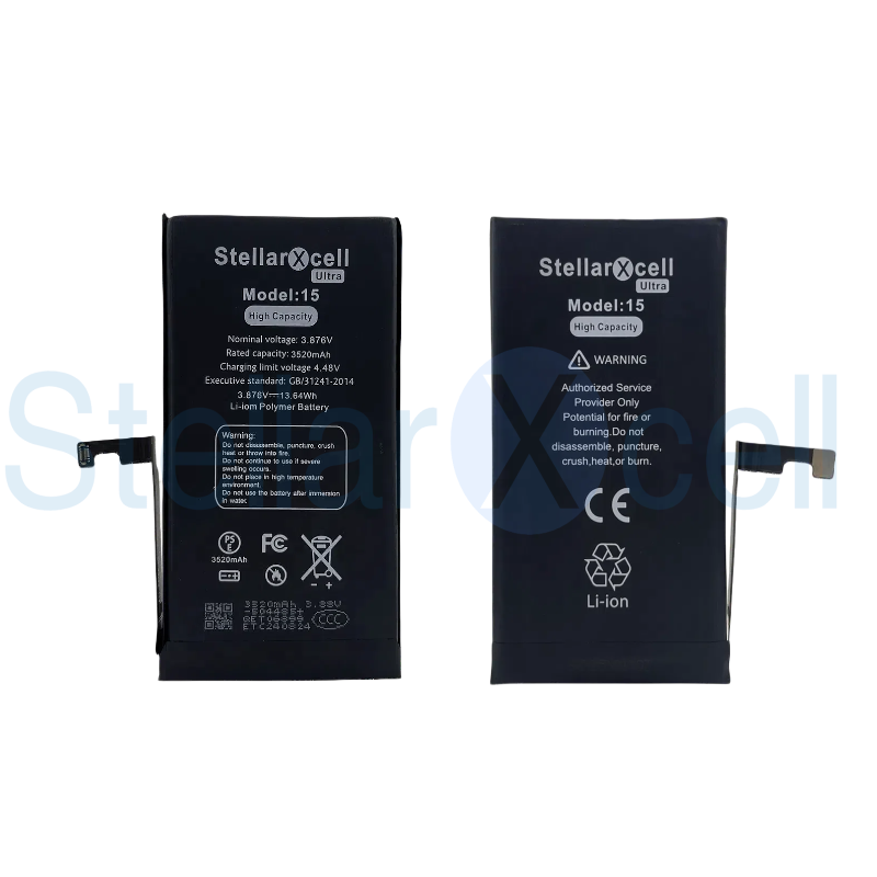 StellarXcell Ultra Battery For IPhone15