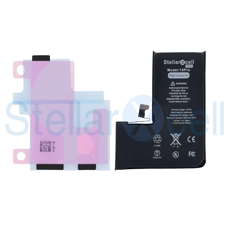 StellarXcell Ultra Battery For IPhone15Pro
