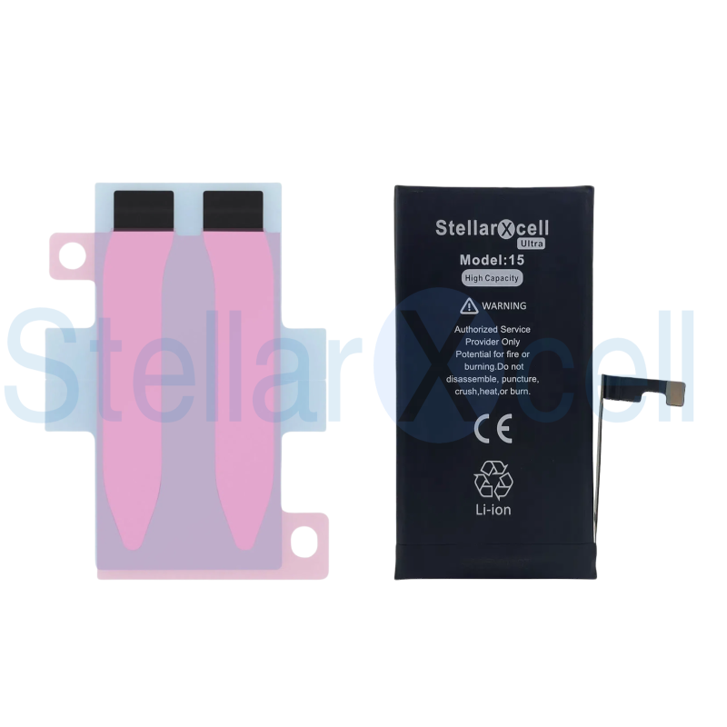 StellarXcell Ultra Battery For IPhone15