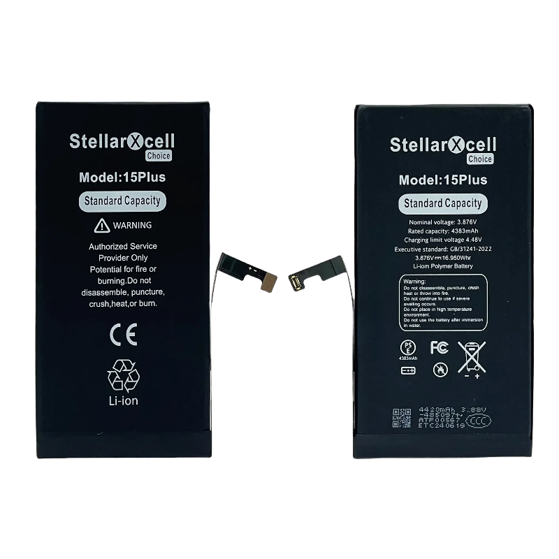 StellarXcell Choice Battery For IPhone15Plus