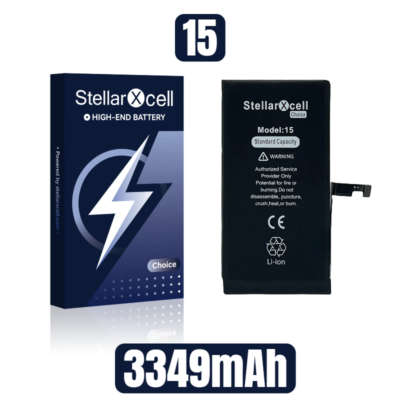 StellarXcell Choice Battery For IPhone15