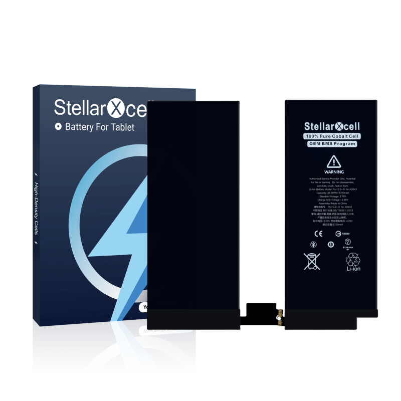 StellarXcell Tablet Battery For iPad Pro 12.9 3th/4th