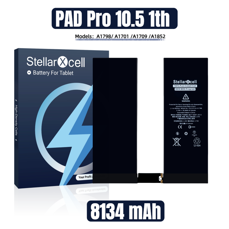StellarXcell Tablet Battery For iPad Pro 10.5 1th
