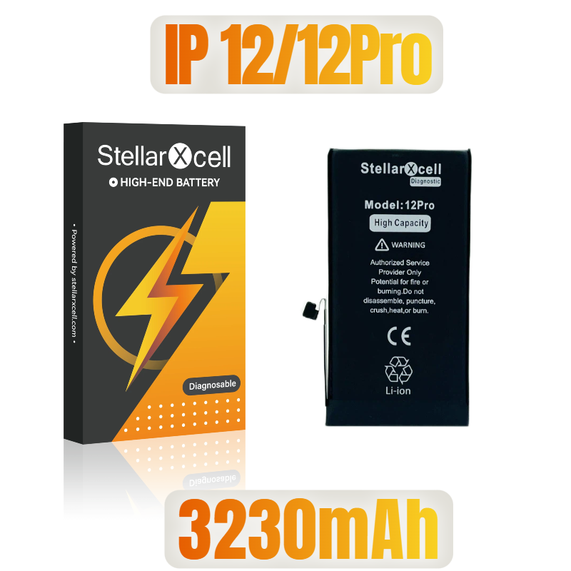 StellarXcell Diagnostic Pro Battery For iPhone 12