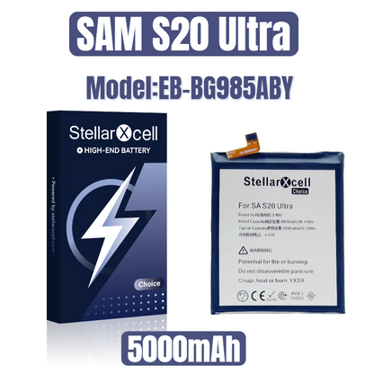 StellarXcell Choice Battery For Samsung S20 Ultra EB-BG988ABY