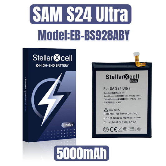 StellarXcell Choice Battery For Samsung S24 ULTRA EB-BS928ABY