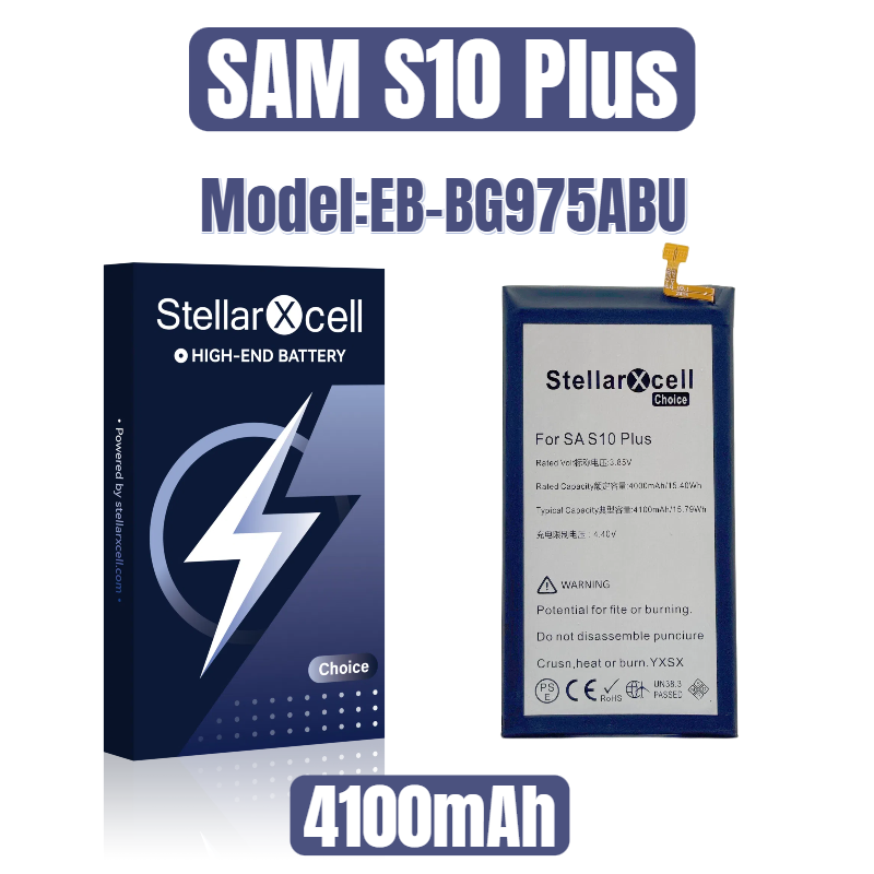 StellarXcell Choice Battery For Samsung S10 PLUS EB-BG975ABU