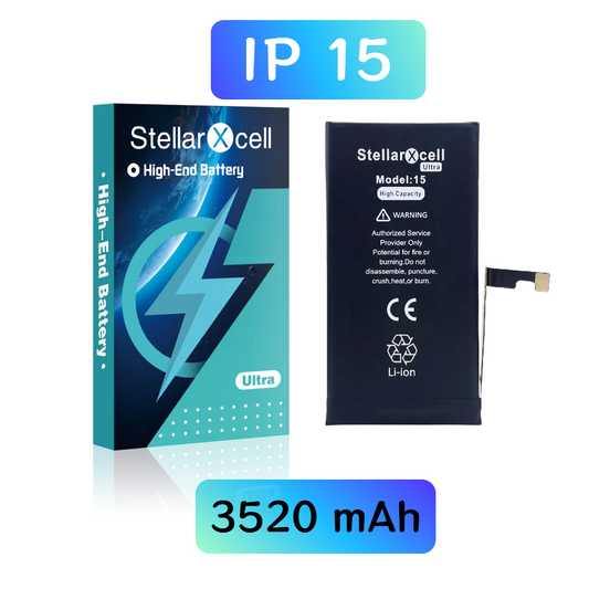 (DE)StellarXcell Ultra Battery For IPhone15