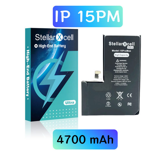 (DE)StellarXcell Ultra Battery For IPhone15Promax