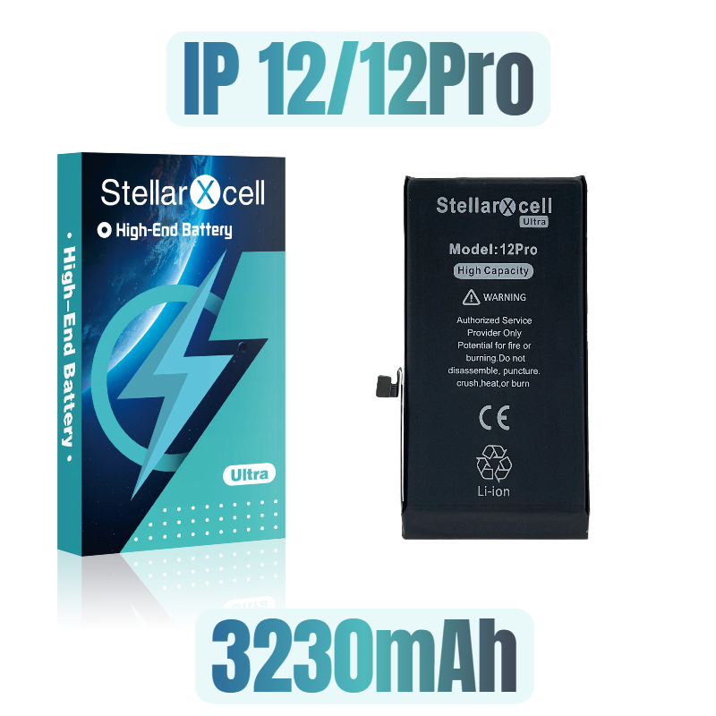 StellarXcell Ultra Battery For iPhone12/12Pro