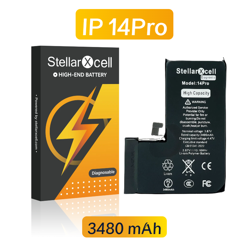 StellarXcell Diagnostic Pro Battery For IPhone14Pro