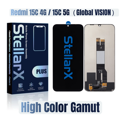 StellarX Plus Display High Color Gamut For Redmi 15C 4G / 5G  (Global Vision)