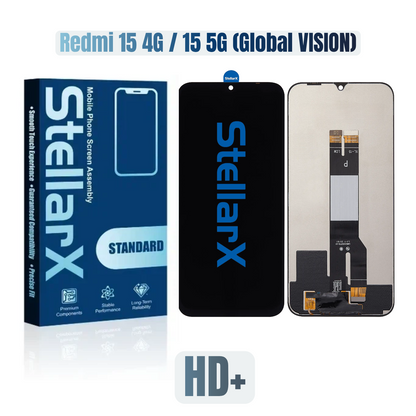 StellarX Standard Display HD+ For Redmi 15 4G 5G (Global Vision)