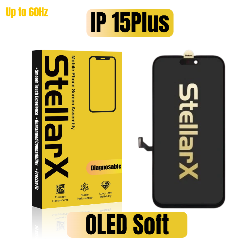 StellarX Diagnostic Display OLED Soft For iPhone15Plus