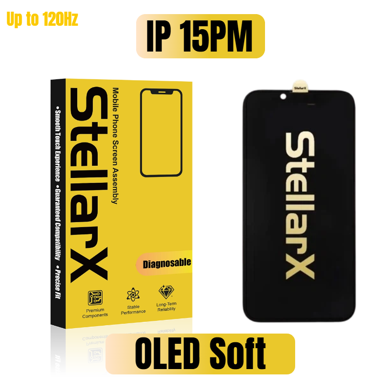 StellarX Diagnostic Display OLED Soft For iPhone15Promax
