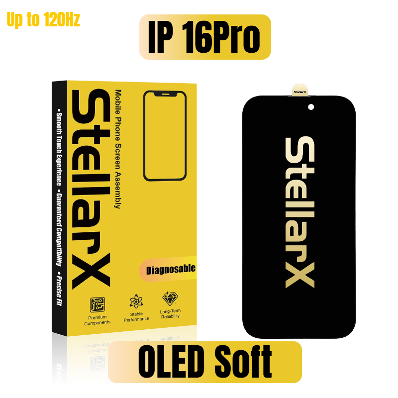 StellarX Diagnostic Display OLED Soft For iPhone16Pro