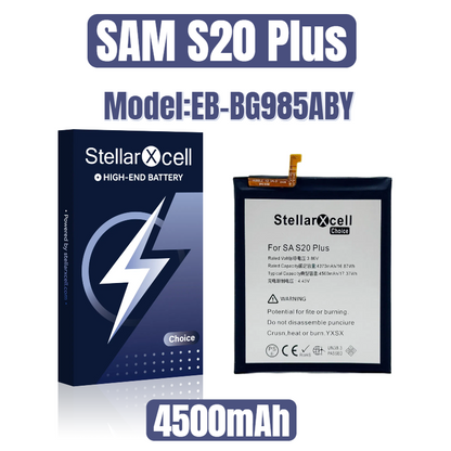 StellarXcell Choice Battery For Samsung S20 Plus EB-BG985ABY
