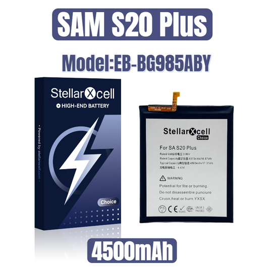 StellarXcell Choice Battery For Samsung S20 PLUS EB-BG985ABY