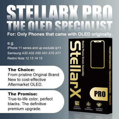 StellarX Pro Display Big Size Oled For SAM Note10 No Frame