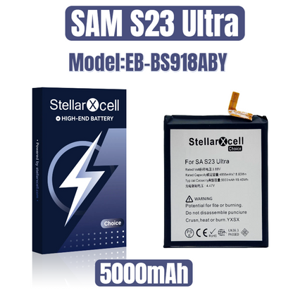 StellarXcell Choice Battery For Samsung S23 Ultra EB-BG918ABY