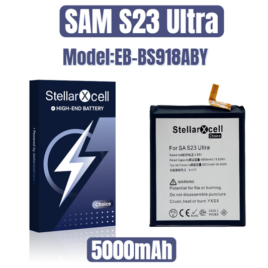 StellarXcell Choice Battery For Samsung S23 ULTRA EB-BG918ABY