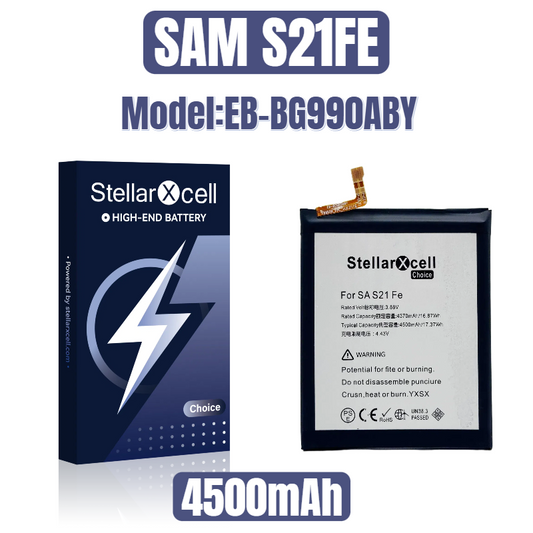 StellarXcell Choice Battery For Samsung S21 FE EB-BG990ABY