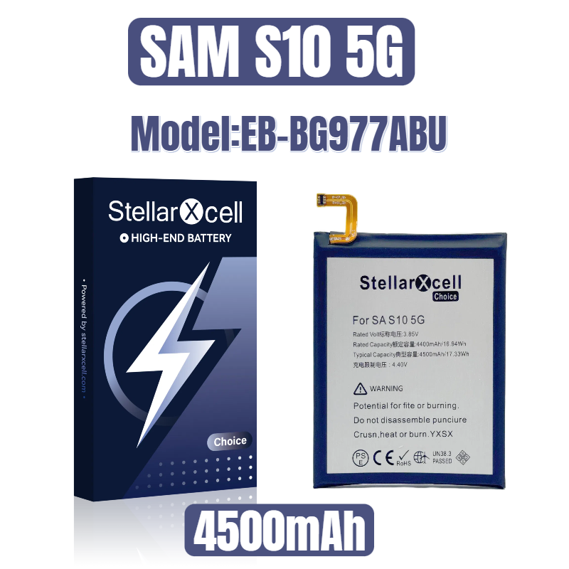 StellarXcell Choice Battery For Samsung S10 5G EB-BG977ABU