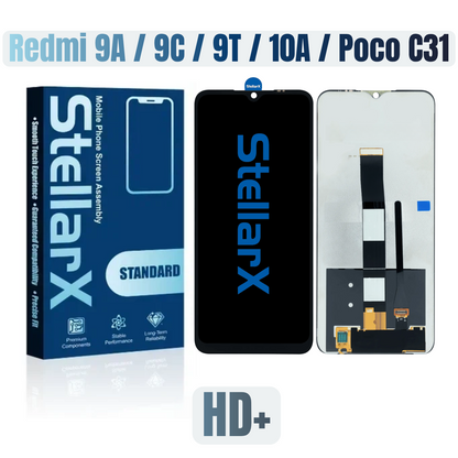 StellarX Standard Display HD+ For  Redmi 9A / 9C / 9T / 10A / Poco C31