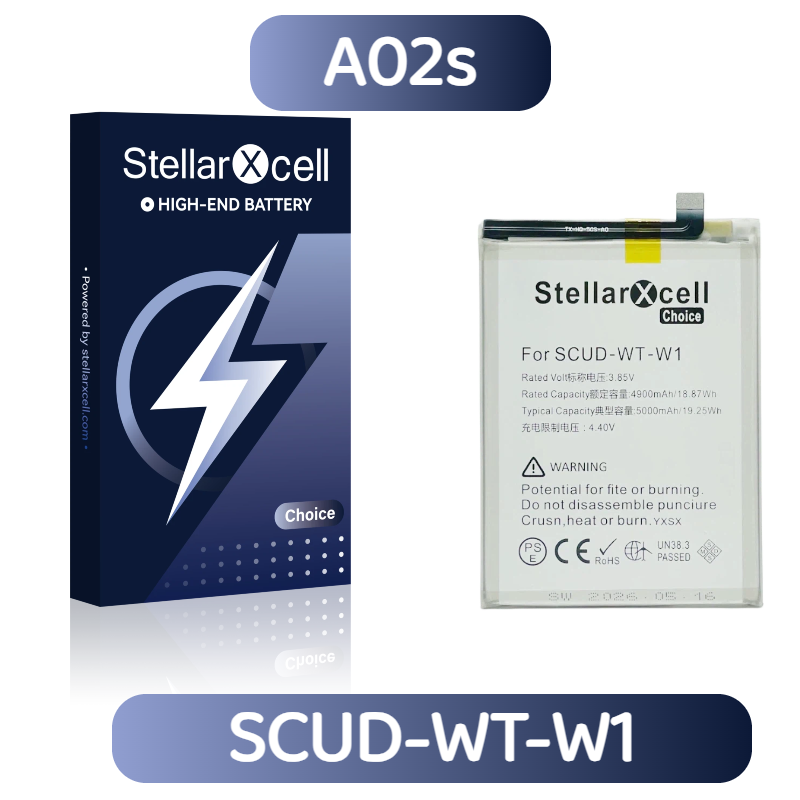 StellarXcell Choice Battery For Samsung A02S SCUD-WT-W1