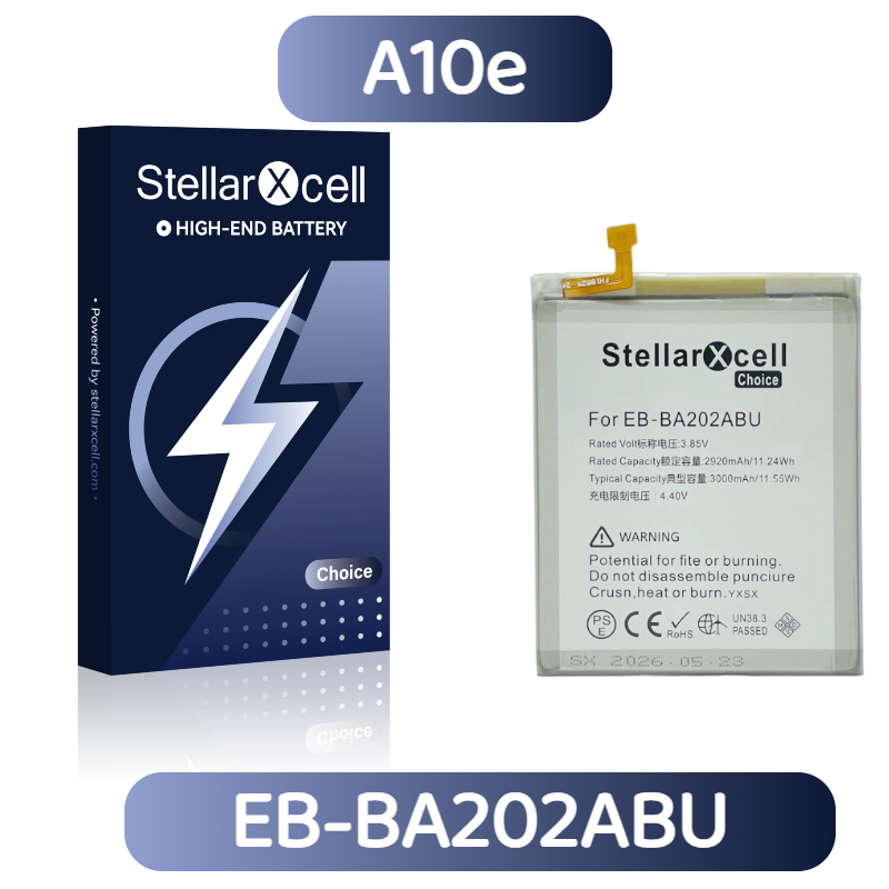 StellarXcell Choice Battery For Samsung A10e EB-BA202ABU