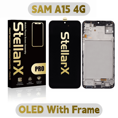 StellarX Pro Display Pro OLED With Frame For SAM A15 4G