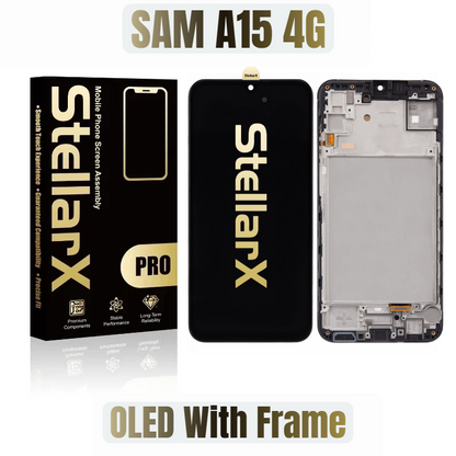 StellarX Pro Display Pro OLED With Frame For Samsung A15 4G