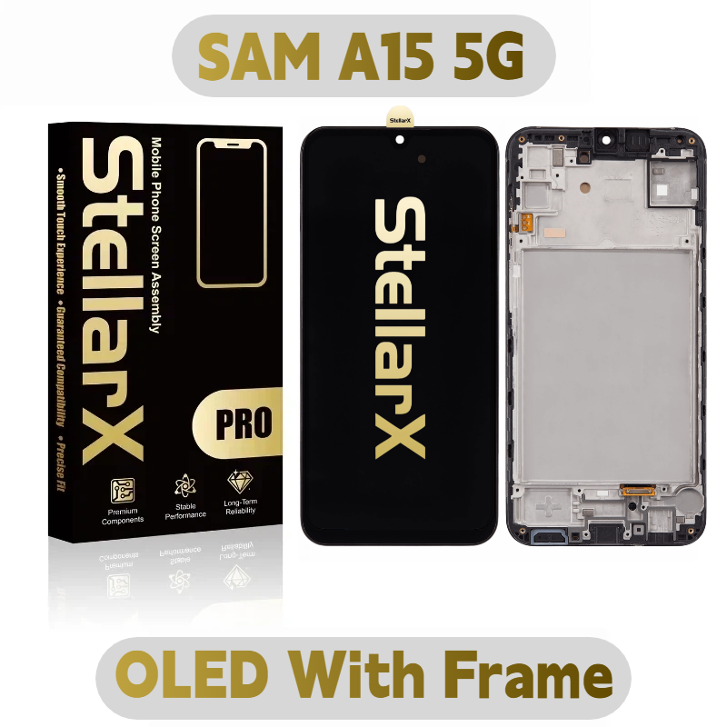 StellarX Pro Display Pro OLED With Frame For SAM A15 5G