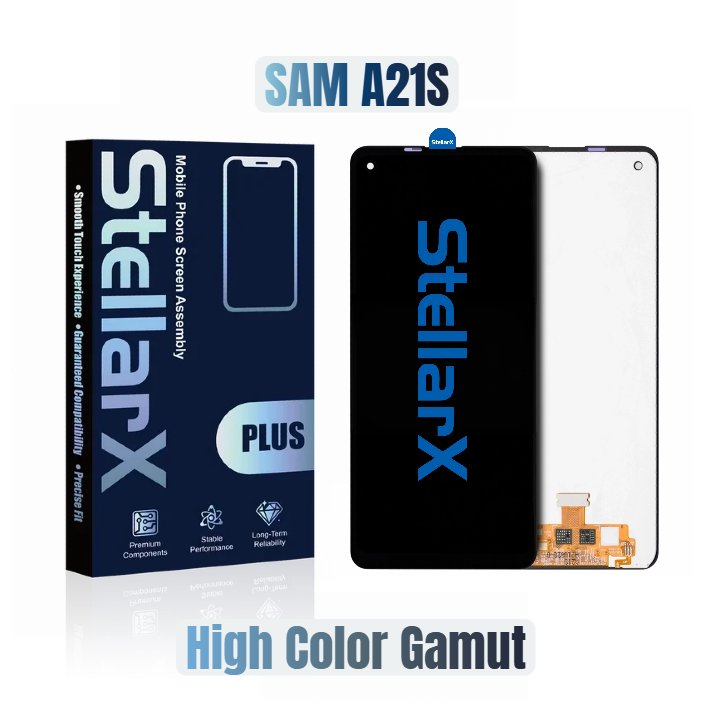 StellarX Plus Display High Color Gamut For Samsung A21S