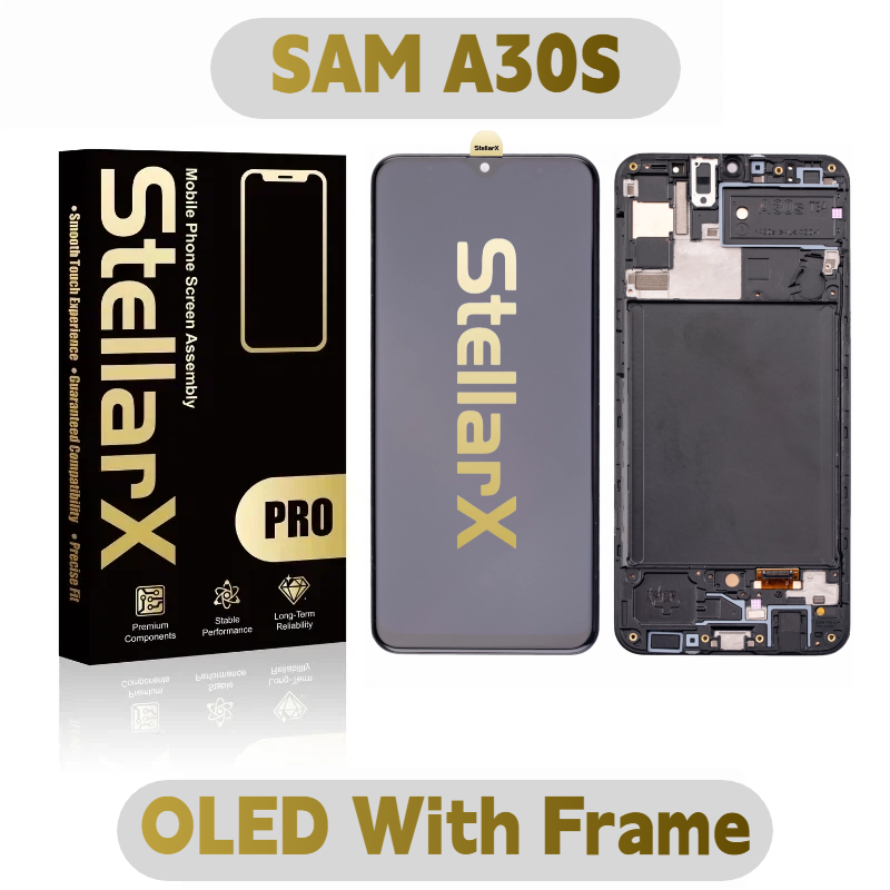StellarX Pro Display Pro OLED With Frame For SAM A30S