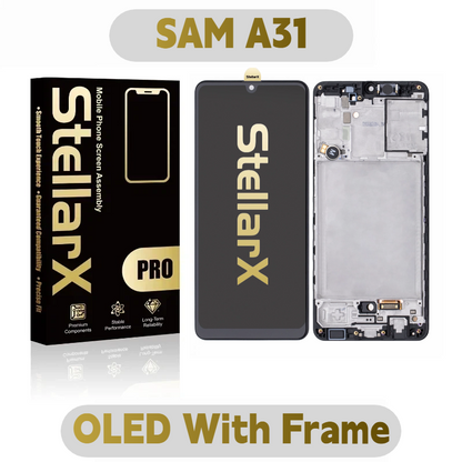 StellarX Pro Display Pro OLED With Frame For SAM A31