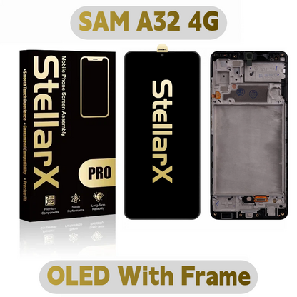 StellarX Pro Display Pro OLED With Frame For SAM A32 4G