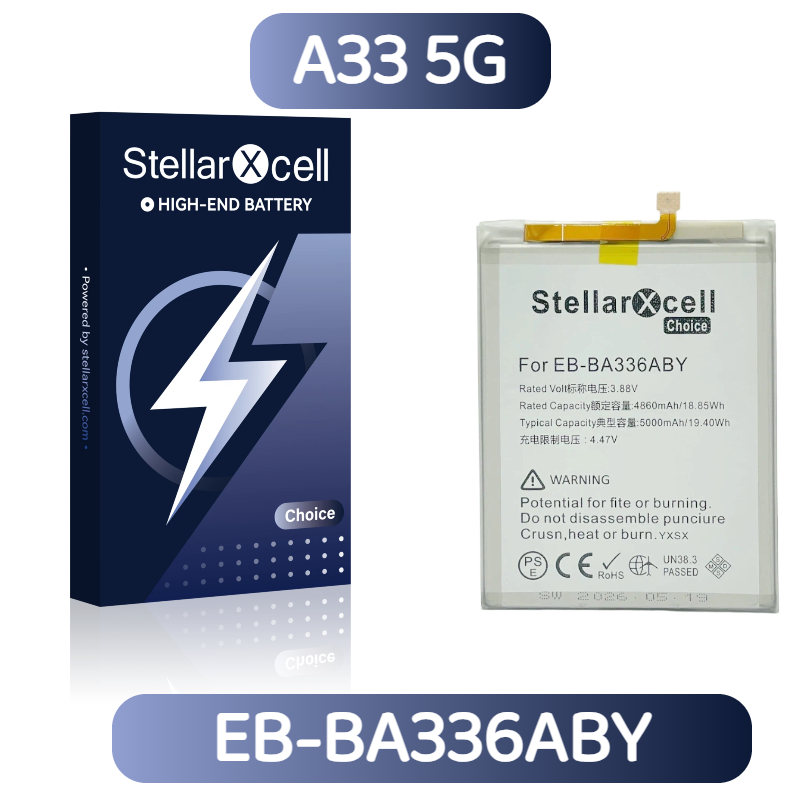 StellarXcell Choice Battery For Samsung A33 5G EB-BA336ABY