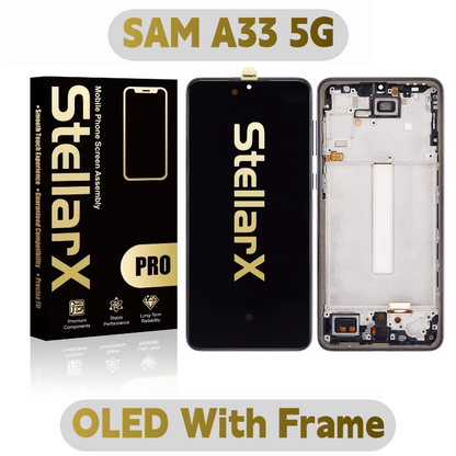 StellarX Pro Display Pro OLED With Frame For SAM A33 5G