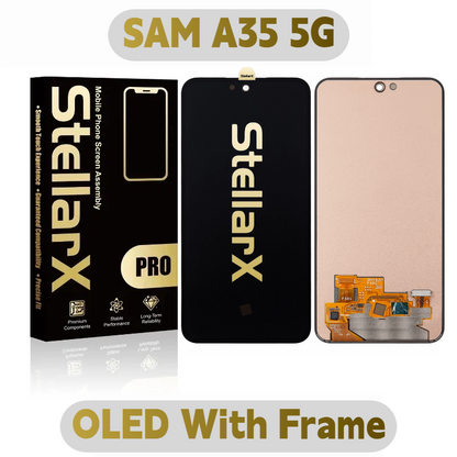 StellarX Pro Display Pro OLED With Frame For SAM A35 5G