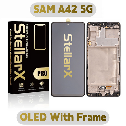 StellarX Pro Display Pro OLED With Frame For SAM A42 5G