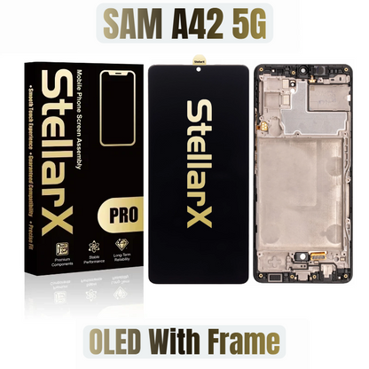 StellarX Pro Display Pro OLED With Frame For Samsung A42 5G