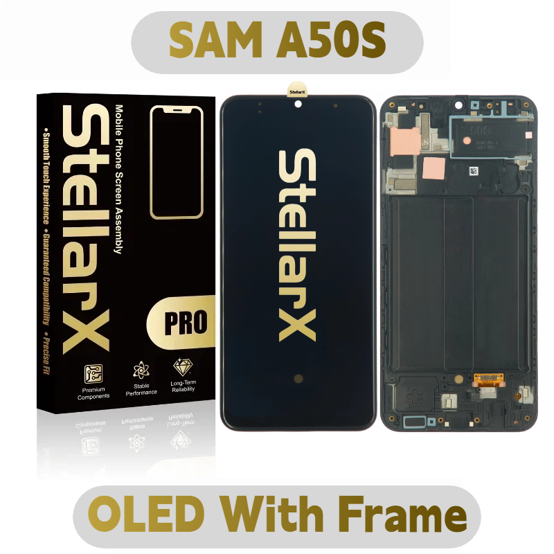 StellarX Pro Display Pro OLED With Frame For SAM A50S