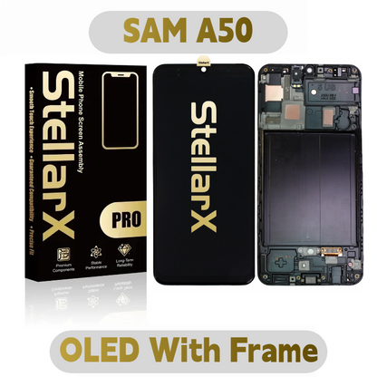 StellarX Pro Display Pro OLED With Frame For SAM A50