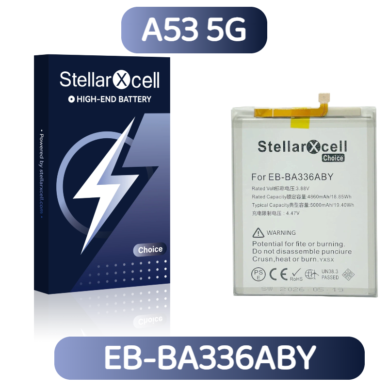 StellarXcell Choice Battery For Samsung A53 5G EB-BA336ABY