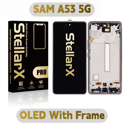 StellarX Pro Display Pro OLED With Frame For SAM A53 5G