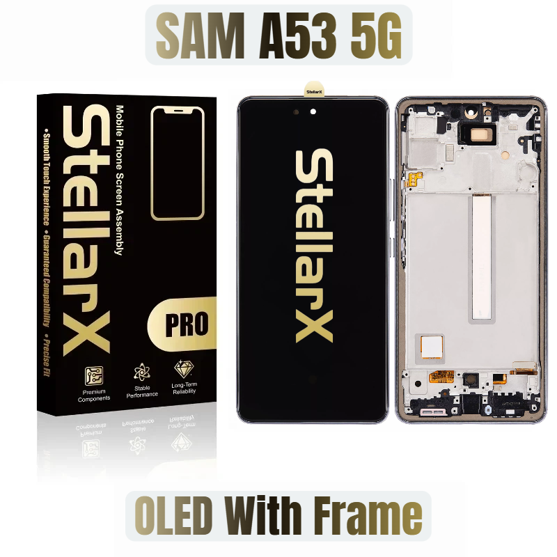 StellarX Pro Display Pro OLED With Frame For Samsung A53 5G