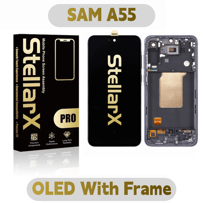 StellarX Pro Display Pro OLED With Frame For SAM A55 5G