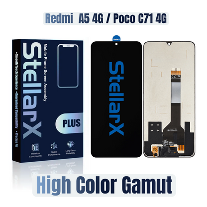 StellarX Plus Display High Color Gamut For Redmi A5 4G / Poco C71 4G