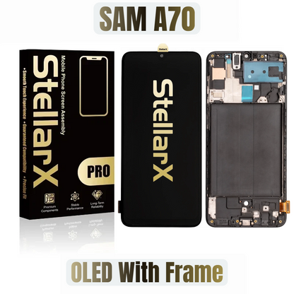 StellarX Pro Display Pro OLED With Frame For Samsung A70